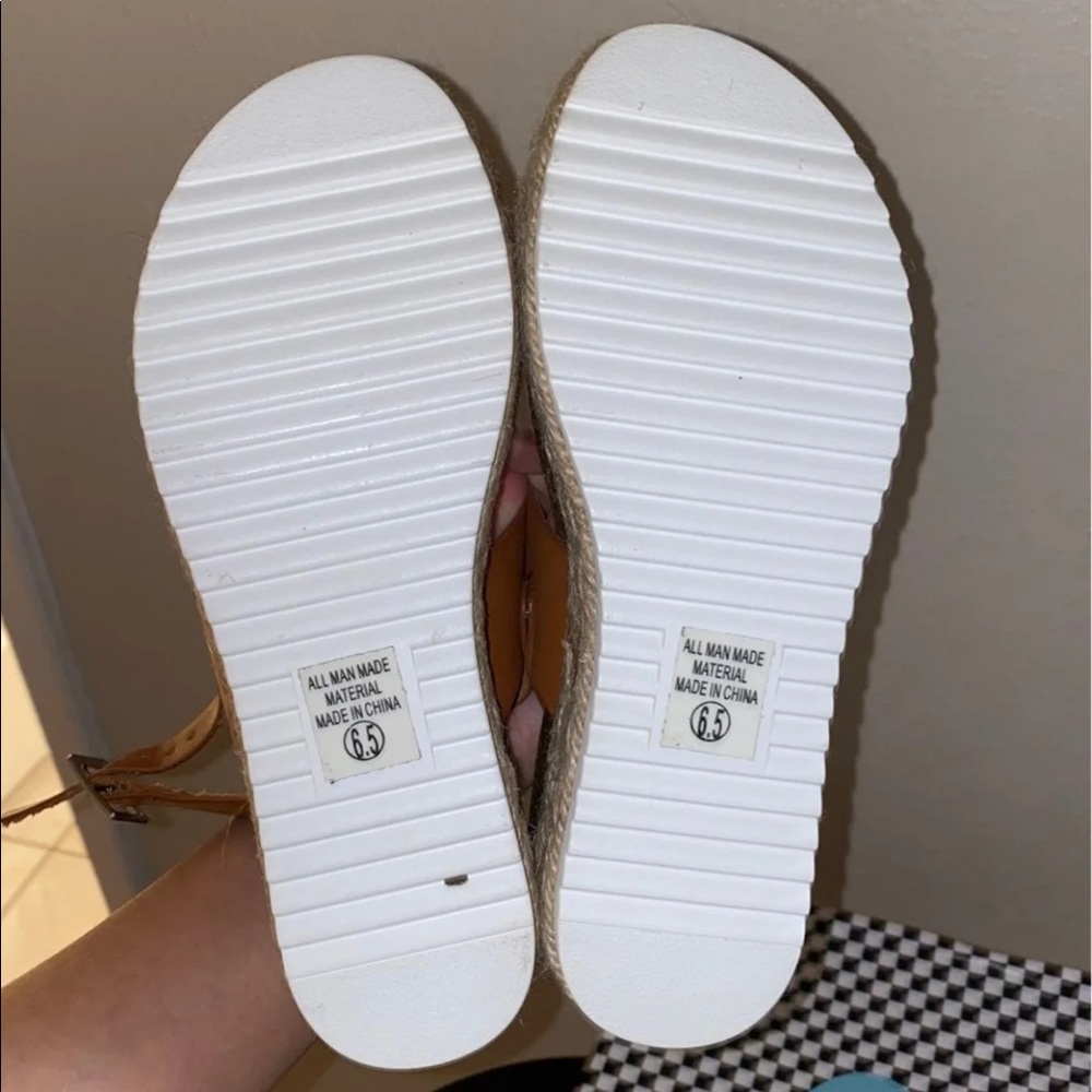 Brown Platform Sandals - image 3